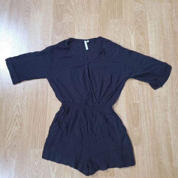 Good Luck Girl-Good Luck Gem Black Romper - Picture 2 of 11